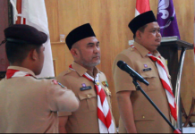 Dilantik sebagai Kamabicab, Bupati Dedy Putra Siap Dukung Penuh Kegiatan Pramuka