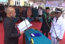 Bupati Bungo Dedy Putra Lantik Sutejo Sebagai PAW Rio Sumber Harapan