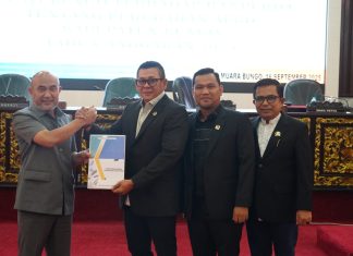 Bupati Bungo Sampaikan Nota Pengantar Perubahan APBD 2025