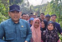 Bupati H M Syukur : Jembatan Limbur Sudah Boleh Dilewati