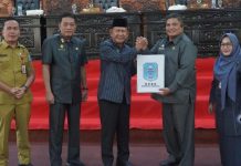Wabup Khafid Hadiri Paripurna Ranperda APBD 2024