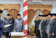 Bupati Merangin Lantik 15 Pejabat Pimpinan Tinggi Pratama