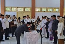 Bupati Bungo Dedy Putra Lantik 36 Pejabat Eselon III dan IV, Ini Daftar Namanya