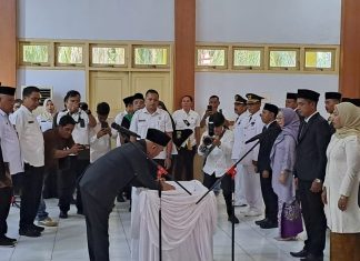 Bupati Bungo Dedy Putra Lantik 36 Pejabat Eselon III dan IV, Ini Daftar Namanya