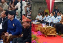 Bupati BBS Hadiri Sedekah Bumi HUT ke-43 Desa Bukit Baling