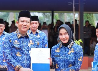 Bupati BBS dan Wabup Jun Lantik Pegawai PPPK Tahap Dua Formasi 2024 di Kawasan Candi Muaro Jambi
