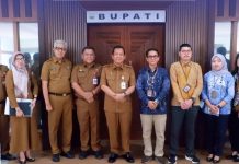 Bupati BBS Didampingi Sekda Sambut Kunjungan Kepala BPK RI Perwakilan Jambi