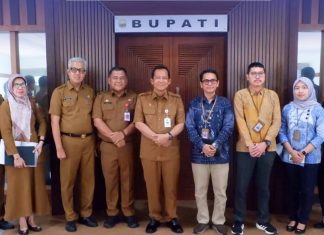Bupati BBS Didampingi Sekda Sambut Kunjungan Kepala BPK RI Perwakilan Jambi
