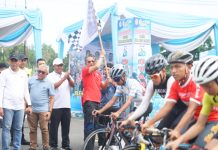 Rangkaian HUT ke-26 Muaro Jambi, Wabup Jun H Mahir Buka Lomba Balap Seda Criterium 2025