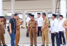 Persiapan MTQ ke-54 Tingkat Provinsi di Muaro Jambi, Bupati BBS Sambut Kunjungan Wagub Sani
