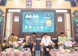 Wabup Jun H. Mahir Buka Seminar Al-Qur’an MTQ ke-54 Tingkat Provinsi Jambi