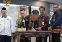 Wabup A Khafidh Teken GDPK Provinsi Jambi Tahun 2025-2029