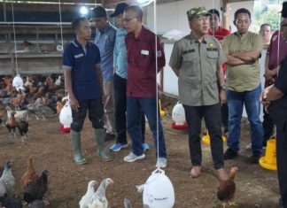 Wabup H Khafid Kunjungan Kerja ke Desa Tanah Abang Pamenang