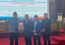 DPRD Bungo Bersama Pemkab Sepakati Rancangan KUA-PPAS APBD 2026