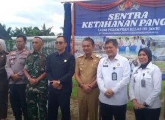 Wabup Jun Mahir Resmikan Sentra Ketahanan Pangan di Lapas