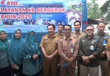Pelayanan KB Bergerak, Dinsos P2KB & P3A Bungo Gelar Pelayanan KB di Pasar Muara Bungo