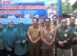 Pelayanan KB Bergerak, Dinsos P2KB & P3A Bungo Gelar Pelayanan KB di Pasar Muara Bungo