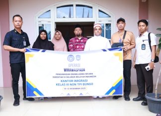 Imigrasi Bungo Laksanakan Wirawaspada Keimigrasian di Dua Kabupaten, Tegaskan Komitmen Pengawasan Orang Asing