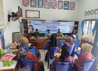 Dinsos Bungo Salurkan Bantuan Program GENTING untuk Cegah Stunting di 5 Kecamatan