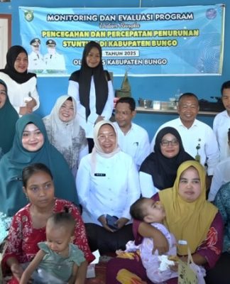 TP3S Lakukan Monitoring Evaluasi Pencegahan Stunting di Pelepat dan Pelepat Ilir