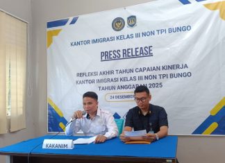 Refleksi Akhir Tahun 2025: Imigrasi Bungo Lampaui Target PNBP 121% dan Raih Penghargaan Pelayanan Terbaik