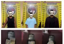 Tiga Terduga Pelaku Penyalahgunaan Narkoba Diamankan beserta Puluhan Gram Sabu Ganja dan Ekstasi