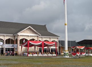 Wakil Bupati Bungo Pimpin Upacara HUT ke-69 Provinsi Jambi