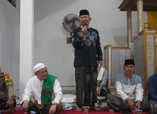 Wabup A. Khafidh Awali Safari Ramadan di Tabir Barat, Prioritaskan Perbaikan Jalan