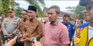 Bupati Hurmin Dampingi Anggota DPR RI Resmikan Jalan Singkut Tujuh Sepanjang 12 Kilometer
