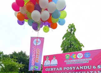 Bupati Bungo Launching Gebyar Posyandu dan 6 SPM Bidang Kesehatan
