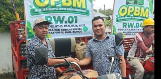Muhammad Adani Bersama Bupati Bungo Launching OPBM di Kecamatan Bathin III