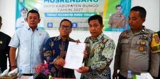 Kecamatan Rimbo Tengah Sukses Gelar Musrenbang RKPD, Infrastruktur Jadi Prioritas