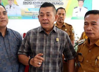 Waka DPRD Bungo Darwandi Hadiri Musrenbang Kecamatan Tanah Sepenggal