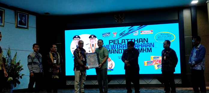 Pemerintah Kabupaten Merangin juga membuka ruang kemitraan antara UMKM lokal dengan ritel modern Indomaret