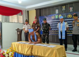 Pemkab Bungo Bersama Forkopimda MoU terkait Pelaksanaan Pidana Kerja Sosial