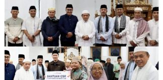 Bupati Monadi Dampingi Gubernur Haris Safari Ramadan di Desa Baru Lempur