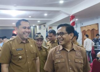 Bupati M. Syukur Senyum Sumringah, H. Bakri Bawa Rombongan Penguasa Infrastruktur Jambi ke Merangin
