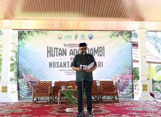 Sekda Sudirman Tegaskan Komitmen Menuju 1,4 Juta Hektar Nusantara Lestari