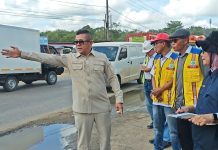 Waka DPRD Bungo Darwandi dan BPJN Jambi Tinjau Jalan serta Drainase Rusak