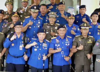 Gubernur Al Haris Pimpin Upacara HUT Damkar, Satpol PP dan Linmas