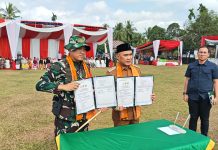 TMMD Ke-129 Resmi Dibuka, Dandim 0416/Bungo Tebo: Wujud Sinergi TNI, Pemerintah Daerah dan Masyarakat Bangun Desa