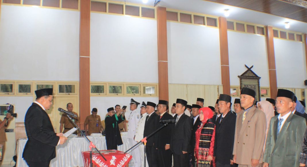 Wabup Bungo Lantik 37 Pejabat Eselon IV, Tekankan Jabatan adalah Amanah