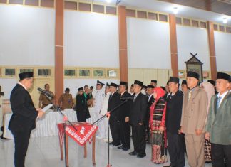 Wabup Bungo Lantik 37 Pejabat Eselon IV, Tekankan Jabatan adalah Amanah