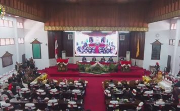 DPRD Bungo Gelar Paripurna HUT ke-81 RI, Mendengarkan Pidato Kenegaraan Presiden