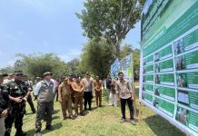 Gubernur Bersama Bupati Bungo Dampingi Kunker Menhut Tinjau Lanskap Bujang Raba